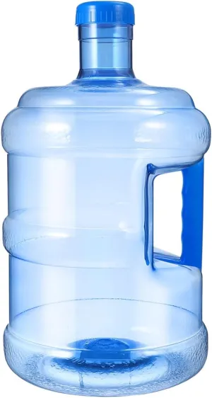 Hemoton Water Bottle 1.3 Gallon Water Jug with Handle Plastic Water Storage Bucket Large Capacity Mineral Jug Container Water Barrel for Outdoor