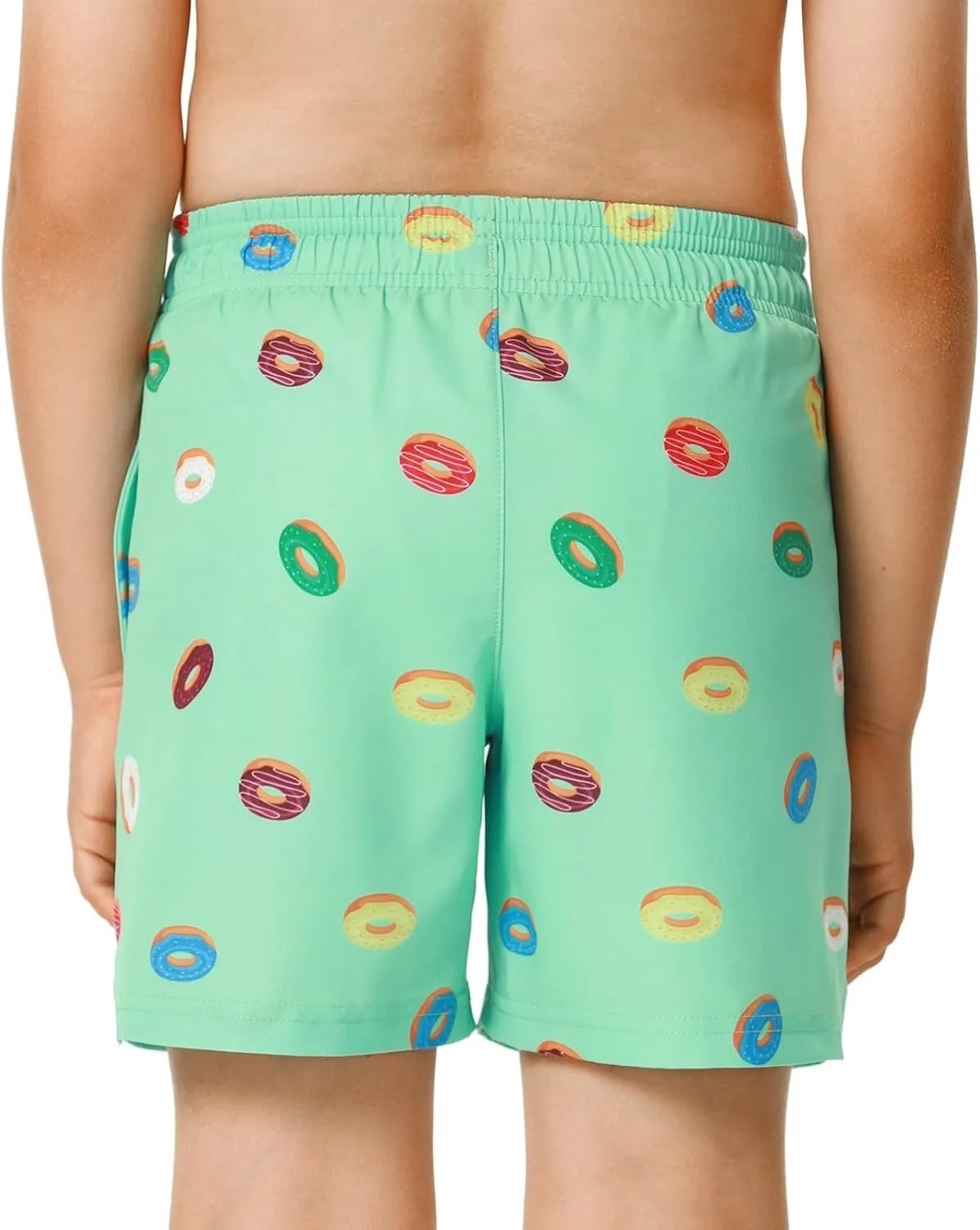 HODOSPORTS Boys Swim Trunks with Compression Liner Swimwear Bathing Suits Swim Shorts with Pockets