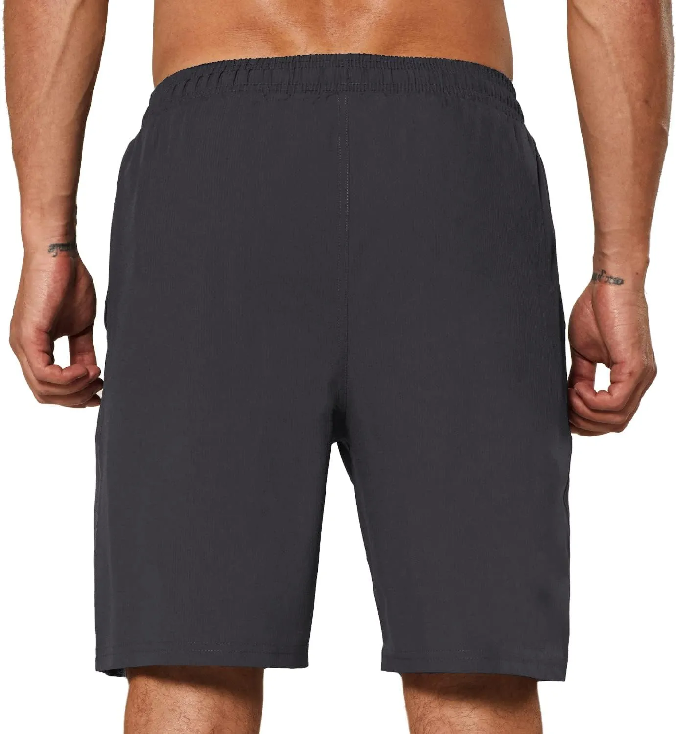 HODOSPORTS Mens Swim Trunks with Compression Liner 9 Inch Quick Dry Swim Shorts with Pockets Swim Suit