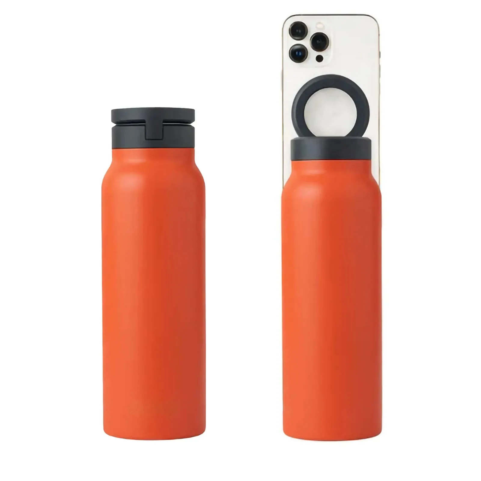 HydraConnect Insulated Water Bottle with Magnetic Phone Mount