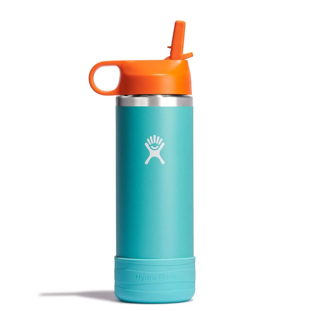 HYDRO FLASK 18OZ KIDS WIDE MOUTH STRAW CAP AND BOOT