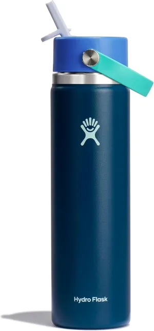 Hydro Flask 24 Oz Wide Flex Straw Cap Winter Night