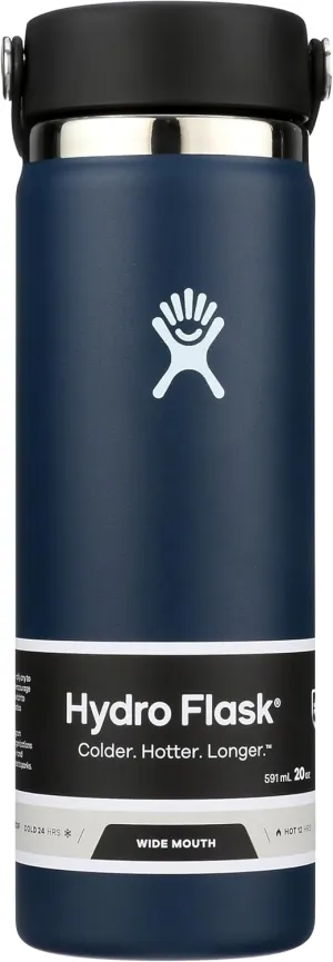 Hydro Flask Wide Flex Cap Indigo 20 Oz