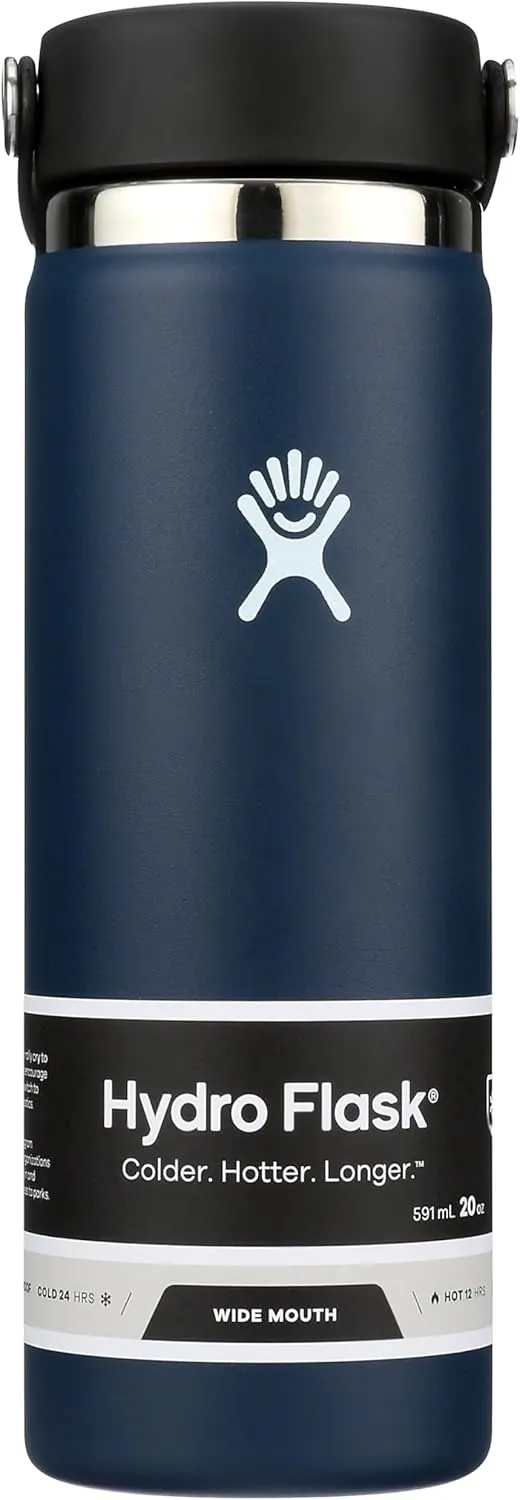 Hydro Flask Wide Flex Cap Indigo 20 Oz