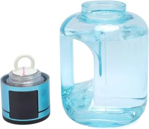 Hydrogen Sports Bottle, Hydrogen Water Bottle 1000ML Lightweight for Office (Blue)