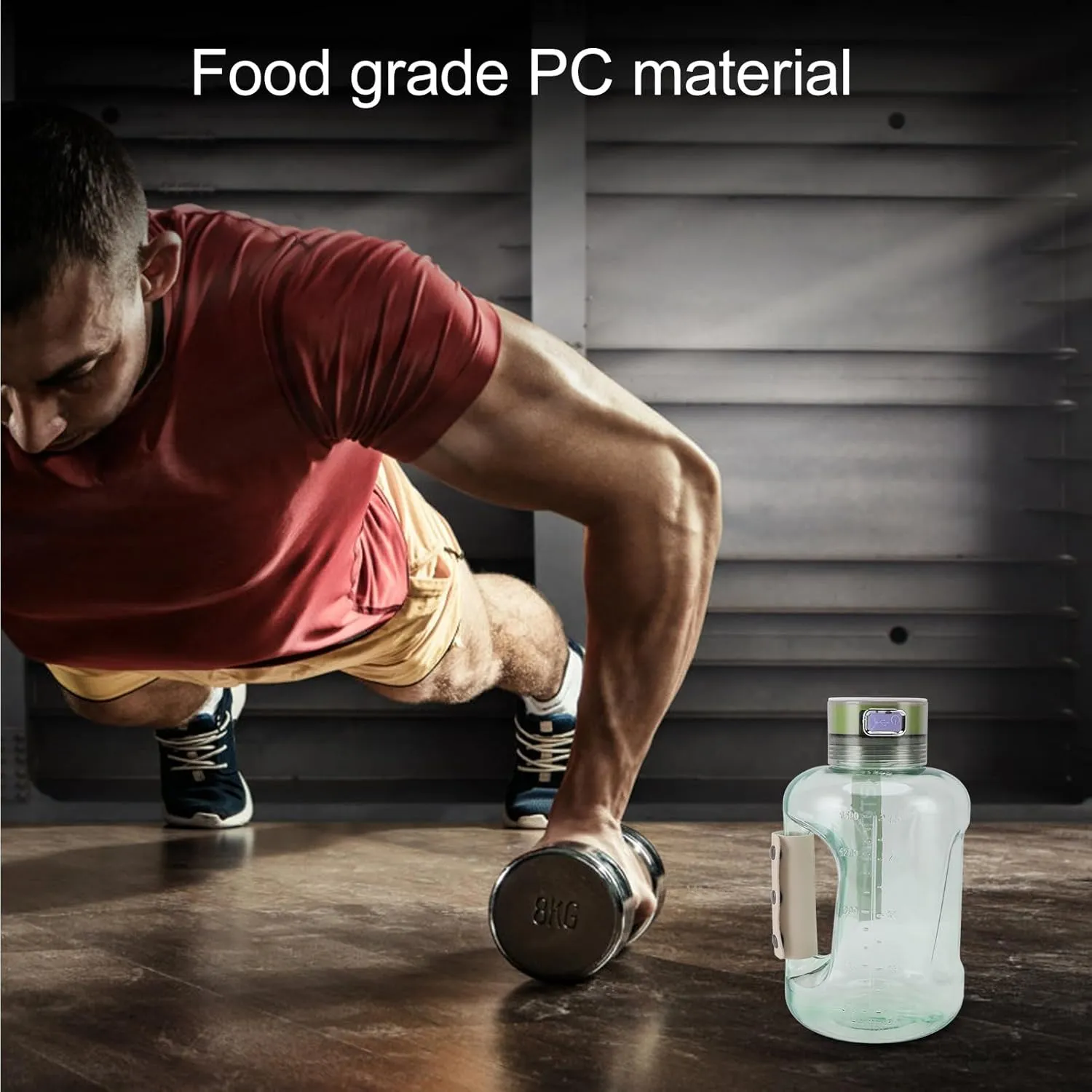 Hydrogen Water Bottle 1.5L Portable Hydrogen Water Generator with SPE PEM Technology & 1300ppb-1800ppb Hydrogen Rich Concentration Rechargeable Hydrogen Water Ionizer Machine(Light Green)