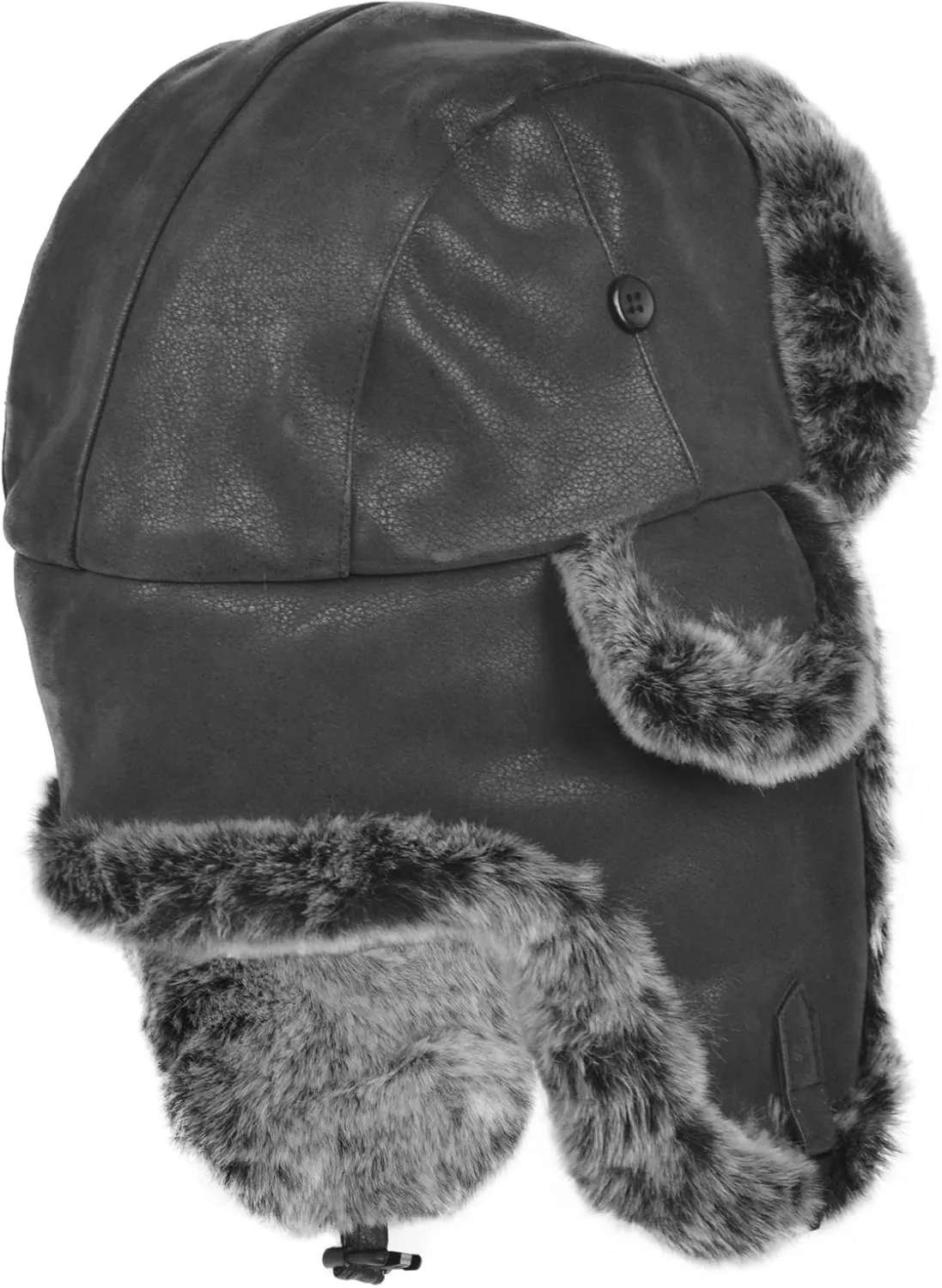 Janey&Rubbins Cold Weather Winter Gear Russian Ushanka Cossack Trooper Hat Trapper Hunter Headwear Pilot Aviator Cap