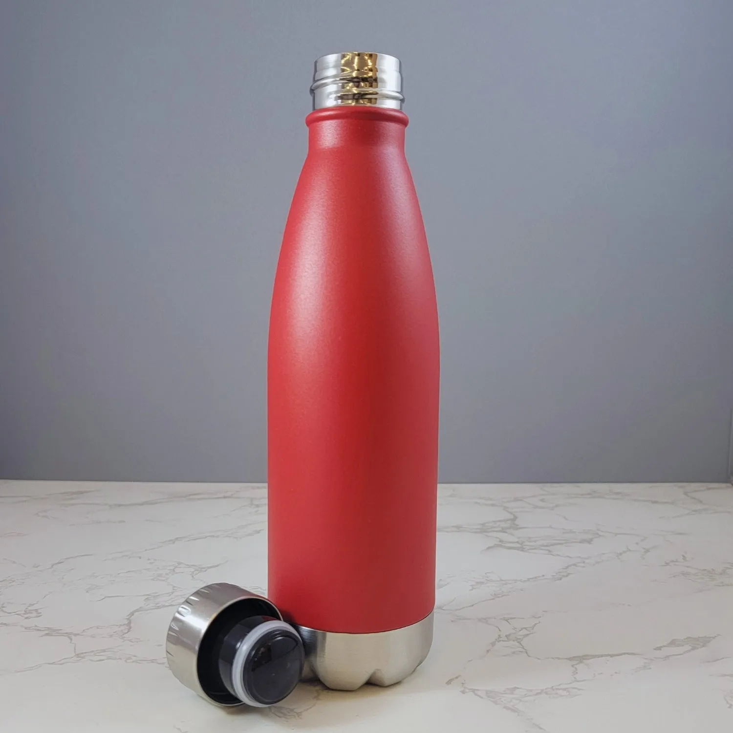 Jesus Touched My Water Wine Theme Red 17oz Water Bottle LA5106