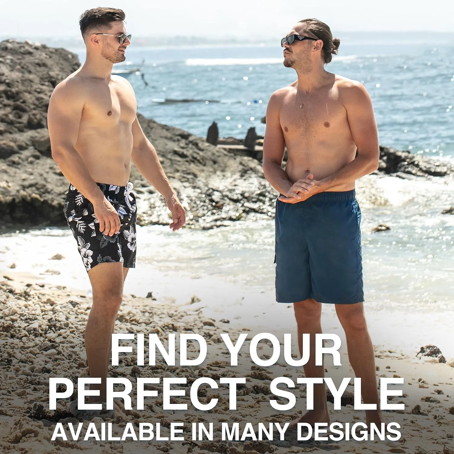 Kanu Surf Havana Men's Swim Trunks Quick Dry Swim Shorts Bathing Suit Men, 5.5 to 7 " Inseam (Regular and Extended Sizes)