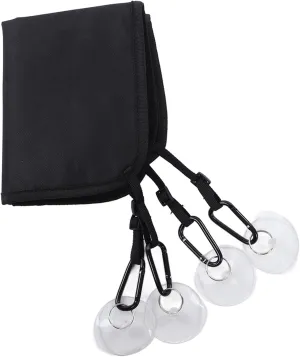 Kayak Paddle Bag Large Capacity Quick Dry Mesh Cloth Sucker Adsorption Paddle Storage Bag Kayak Paddle Bag for Kayak Canoe