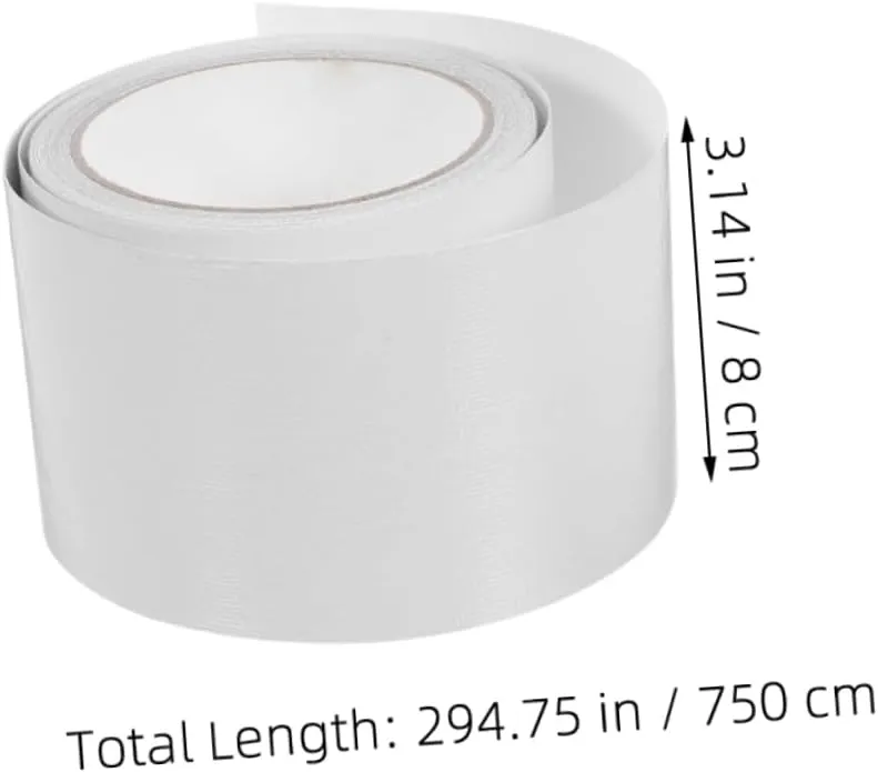 KESYOO Waterproof Tape Commercial Tape Flexible Waterproof Fabric Re Tape Boat Covers Re Tape Black Butyl Tape