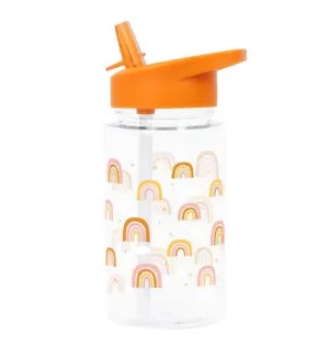 Kids drink bottle/water bottle: Rainbows