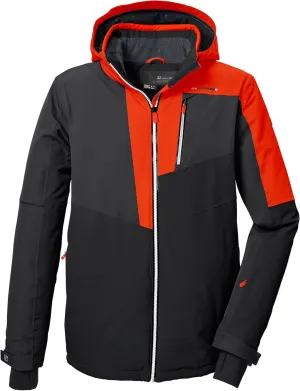 KSW 76 Insulated Ski Jacket Men's (US, Alpha, Large, Regular, Regular, Dark Orange)