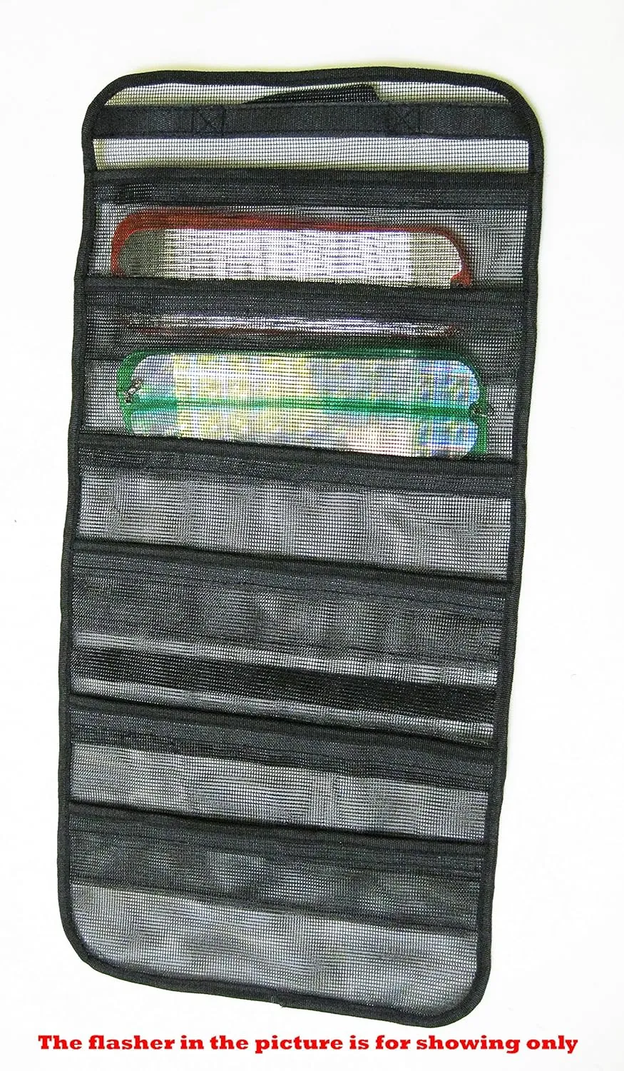 KUFA Sports Vented Fishing Flasher Organizer (Can Holder up to 6pcs 11" Flasher)