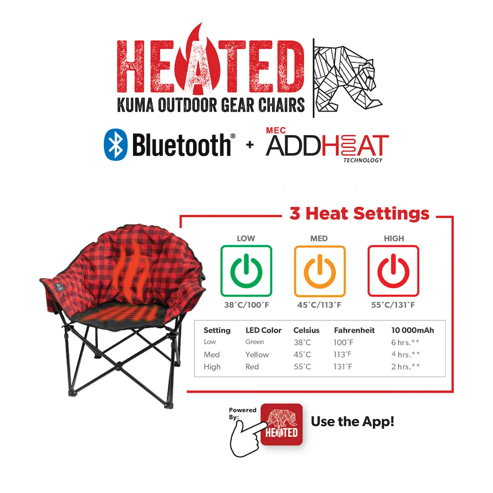 KUMA Lazy Bear Bluetooth Heated Chair