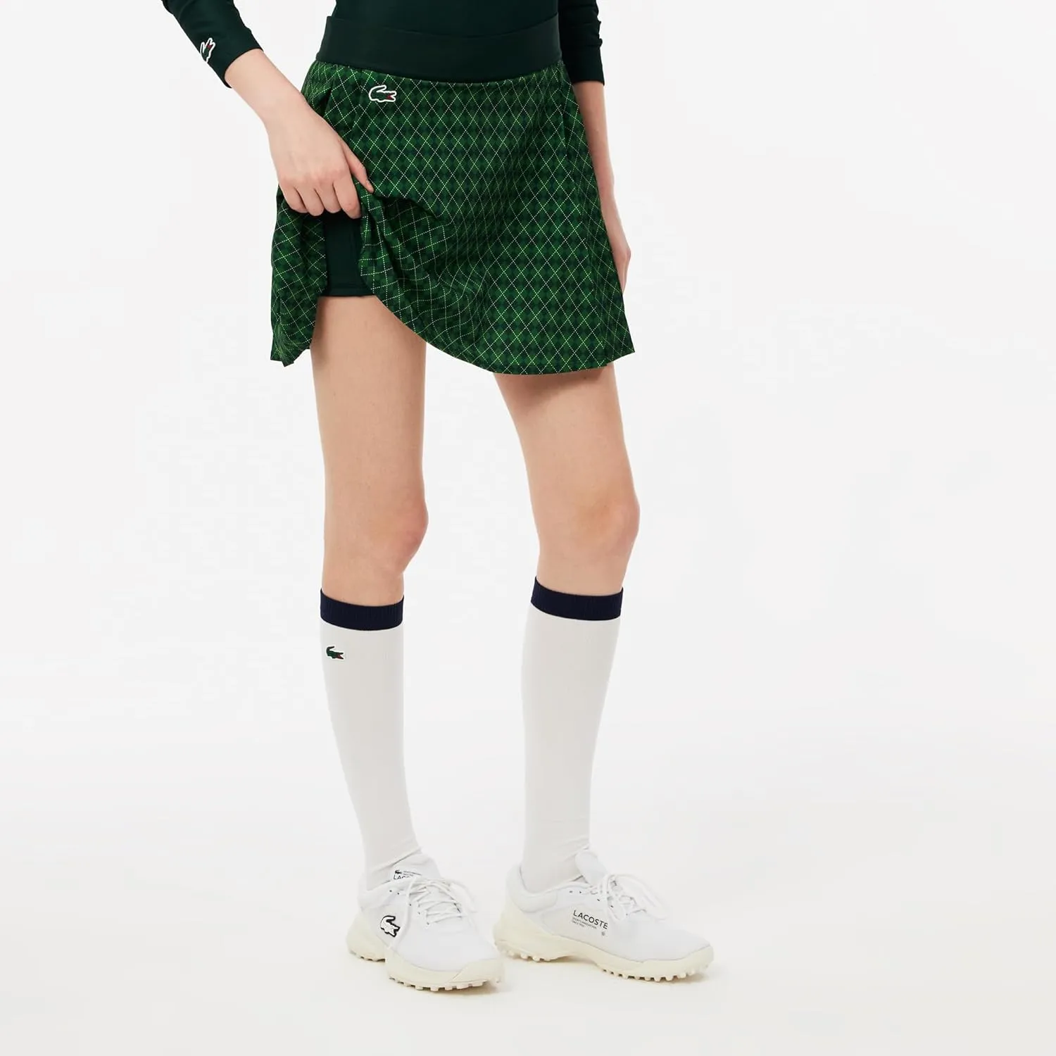 Lacoste Women's Sport Ultra Dry Stretch Golf Skirt with Liner