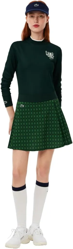 Lacoste Women's Sport Ultra Dry Stretch Golf Skirt with Liner