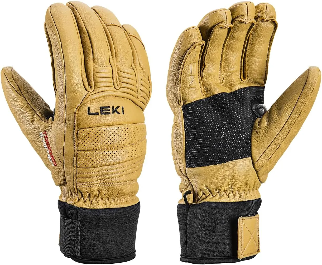 LEKI Copper 3D Pro Primaloft Gold Insulated Water-Resistant Gloves for Skiing, Snowboarding, & Cold Weather