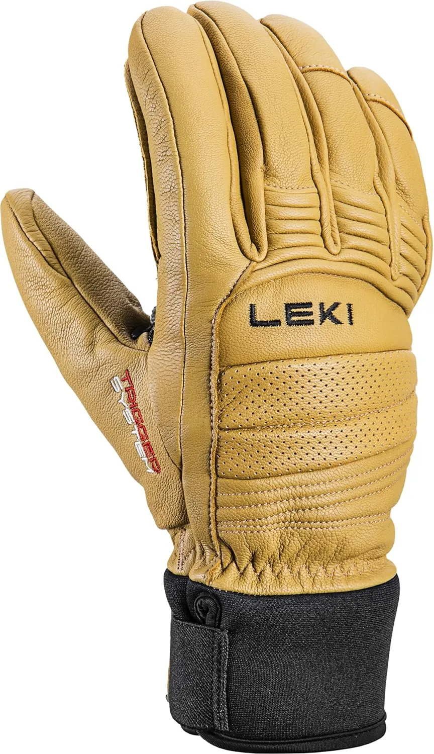 LEKI Copper 3D Pro Primaloft Gold Insulated Water-Resistant Gloves for Skiing, Snowboarding, & Cold Weather