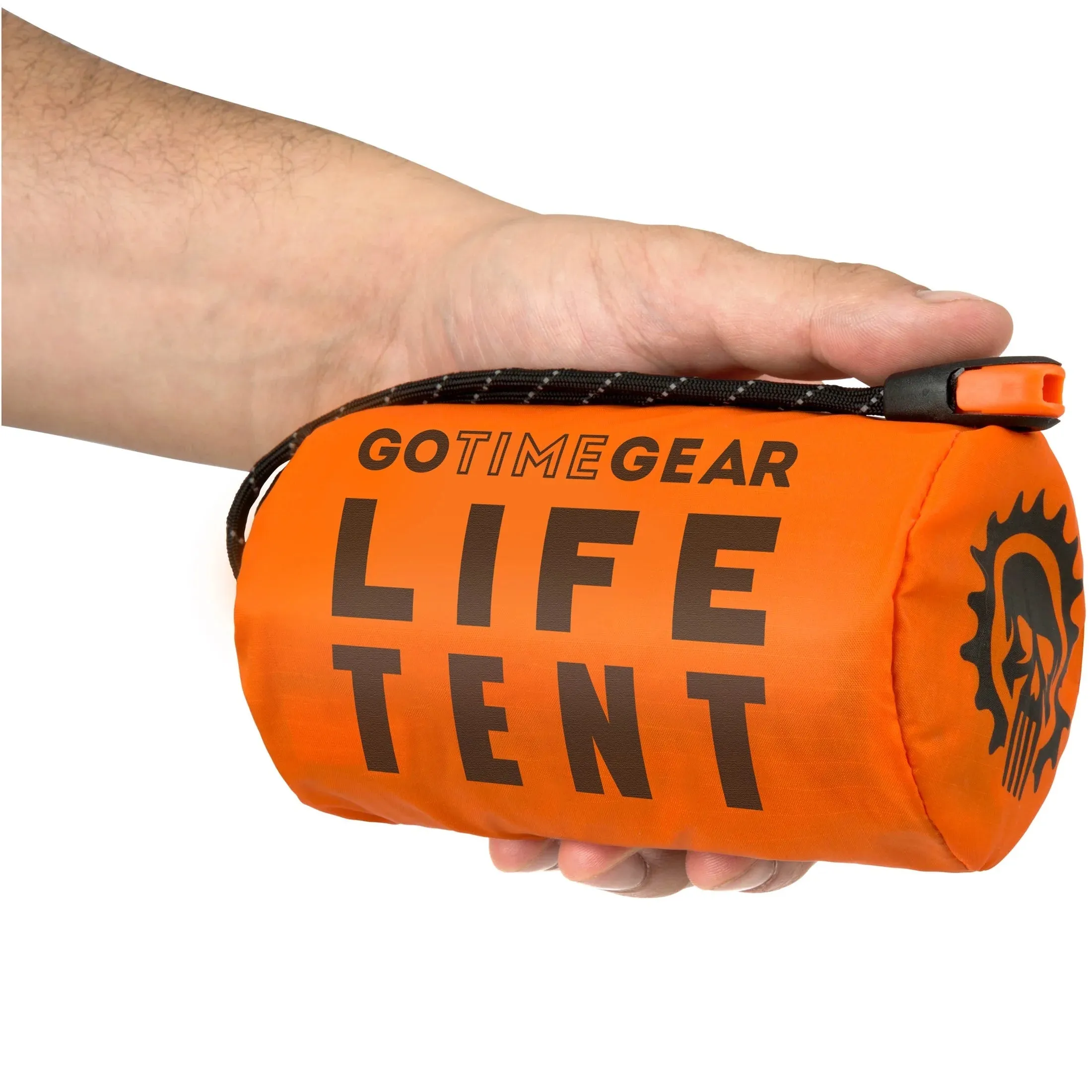 Life Tent: 2-Person Survival Shelter with Whistle & Paracord