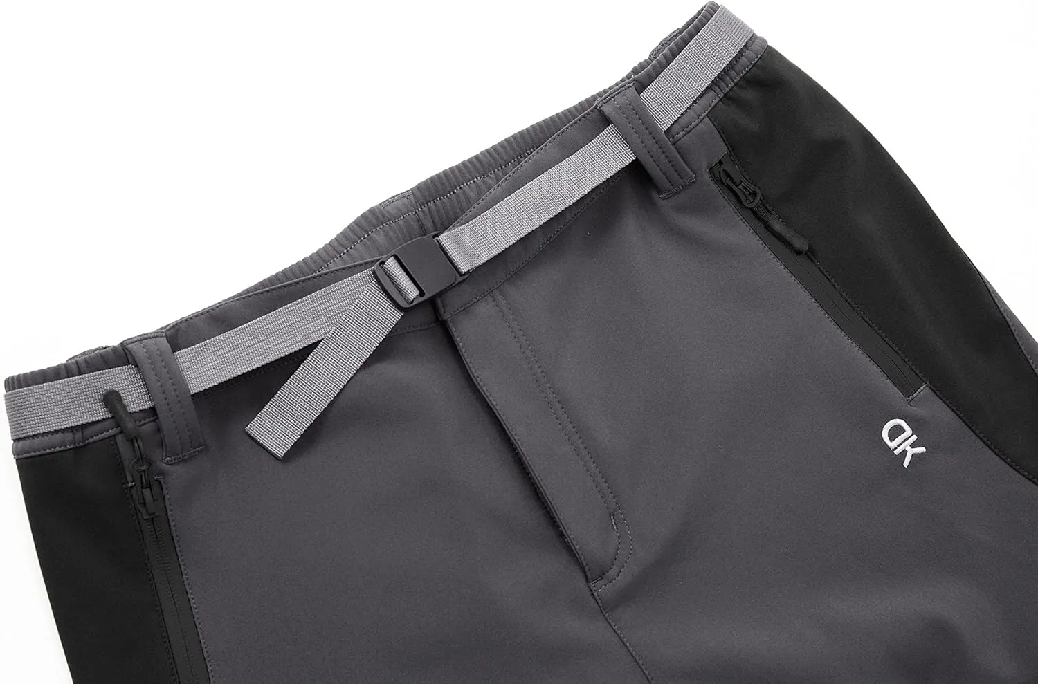 Little Donkey Andy Men’s Water-Repellent Softshell Insulated Pants for Hiking Ski Snow, Fleece Lined