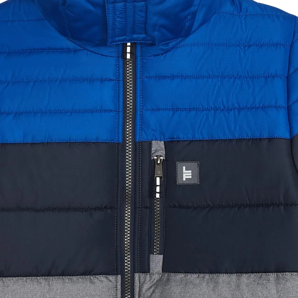 LONDON FOG Baby Boys' Heavyweight Hooded Puffer Jacket with Sherpa-Lined Hood & Fleece Beanie