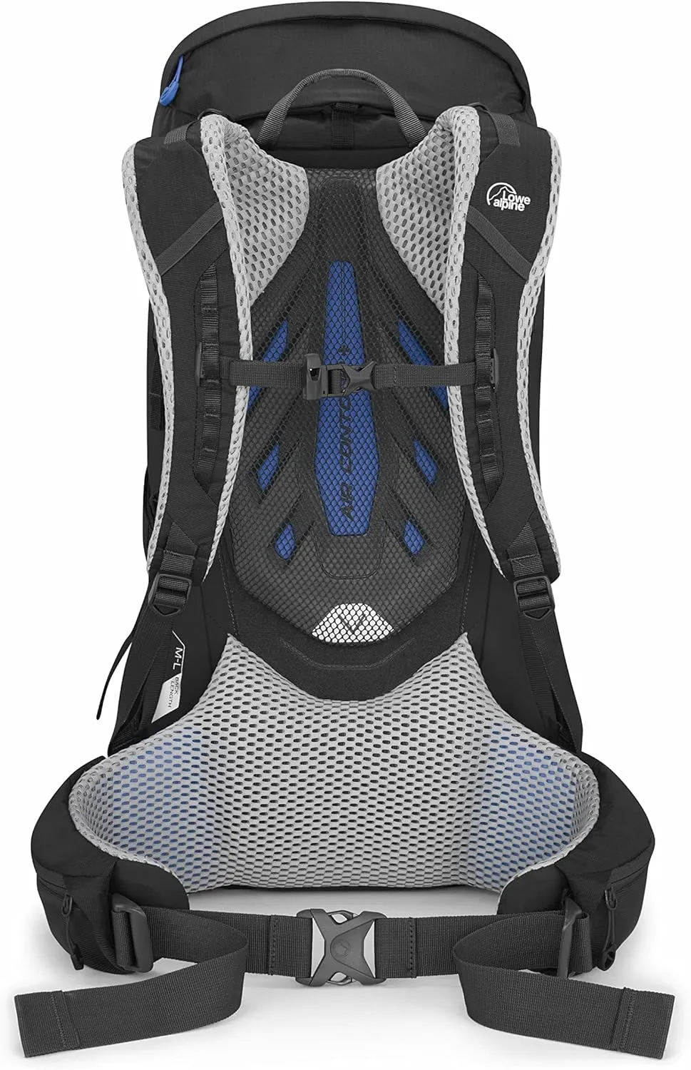Lowe Alpine Cholatse Multi-Day Hiking Backpack, Cholatse 42:47 Liter, Large, Black