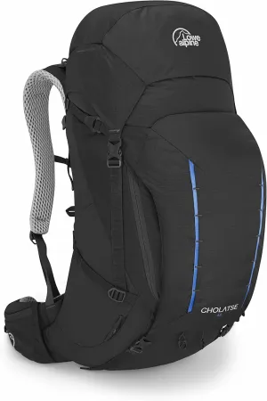 Lowe Alpine Cholatse Multi-Day Hiking Backpack, Cholatse 42:47 Liter, Large, Black