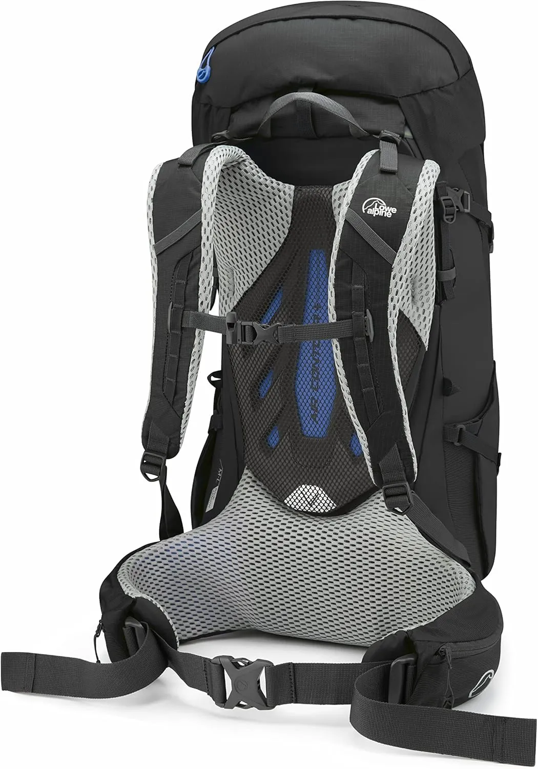 Lowe Alpine Cholatse Multi-Day Hiking Backpack, Cholatse 42:47 Liter, Large, Black