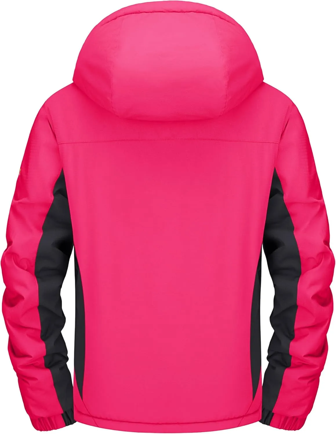 MAGCOMSEN Women's Ski Jackets Water Resistant Insulated Snow Jcakets Windproof Fleece Lined Winter Coats with Hood