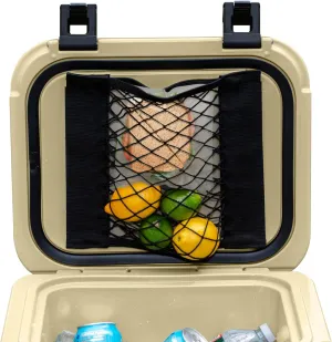 Maplefield Mesh Cooler Organizer Insert for Extra Storage – Net for Engel, RTIC, Yeti – Dry Storage for Cooler Accessories [30x25]