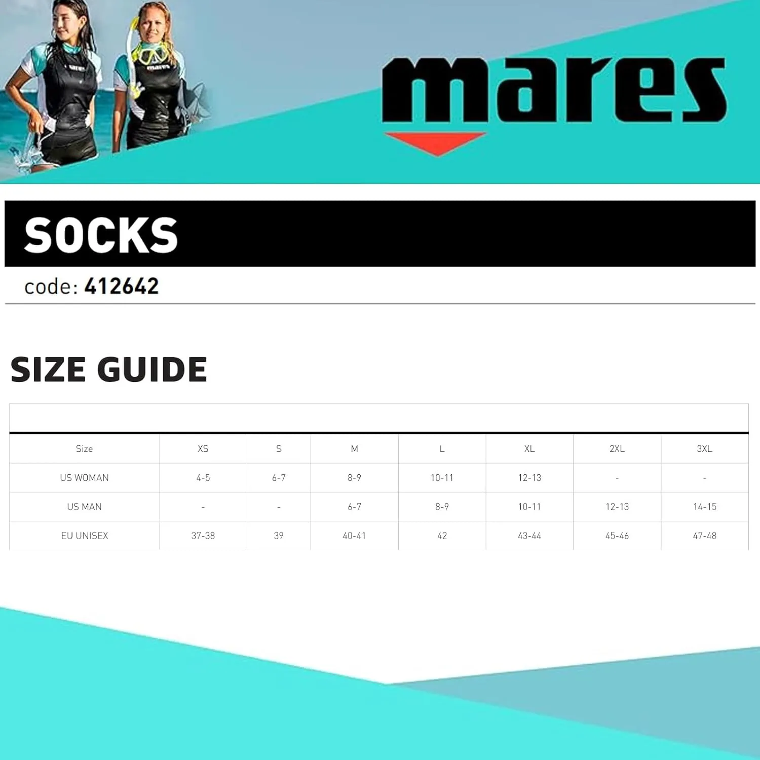Mares Unisex Ultraskin Diving Socks - UPF 50  Sun Protection Windproof Multi-Layered Thermal-Insulated Versatile Water Sports Socks