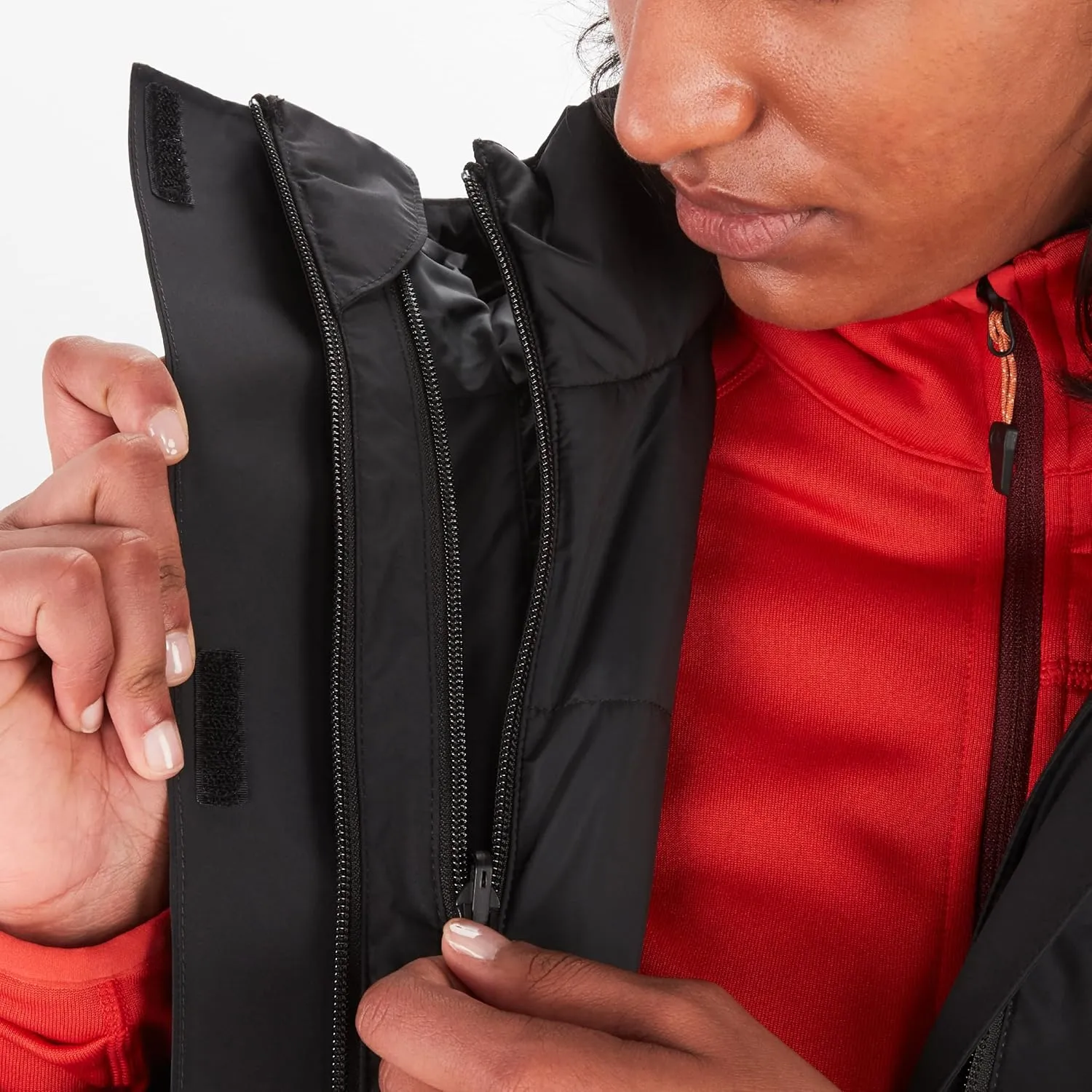 MARMOT Women's Ramble 3-in-1 Component Jacket - Recycled Waterproof Shell with Hood and Removable Insulated Thermal R Liner