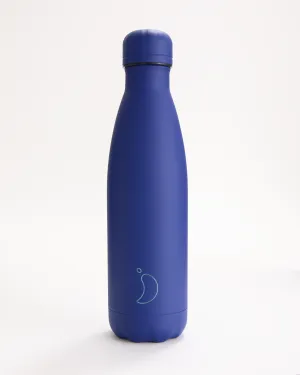 Matte Blue Water Bottle