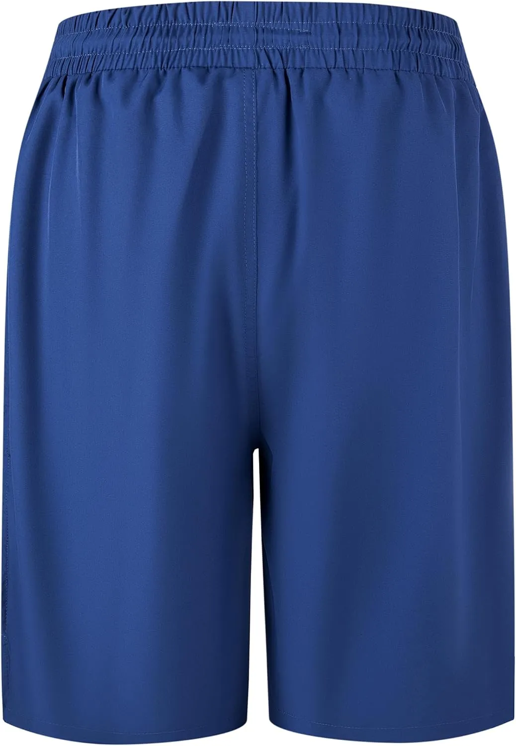 Mens Swim Trunks with Compression Liner 9" Board Shorts 2 in 1 Quick Dry Bathing Suits with Zipper Pockets