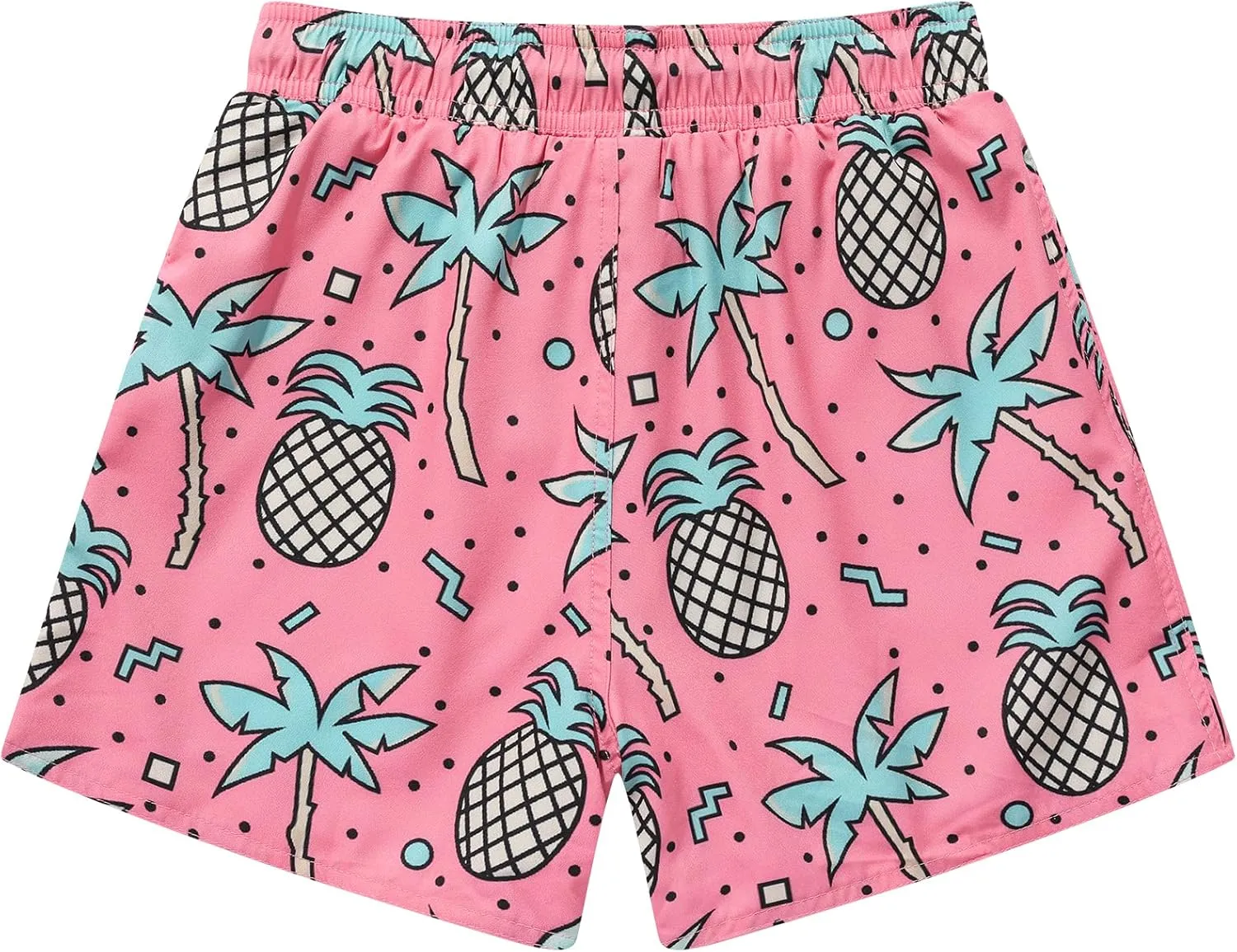 MERIABNY Boys Swim Trunks with Compression Liner Anti-Chafe Swimsuit for Ages 5-13