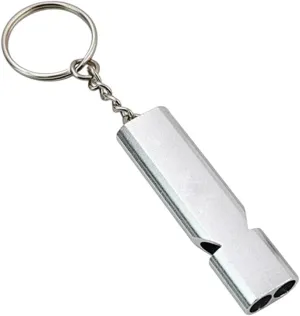 Mini Portable 120Db Pipe High Decibel Outdoor Camping Hiking Survival Whistle Multi-Tools Emergency Whistle Keychain