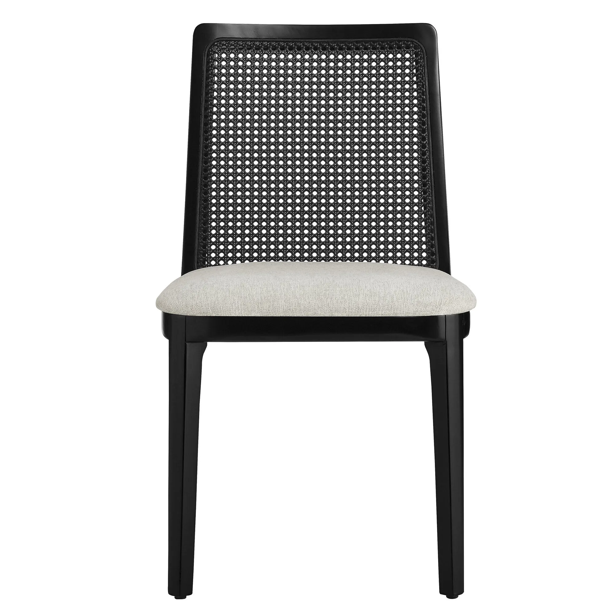 Monarch Beech Wood and Rattan Dining Side Chair by Modway