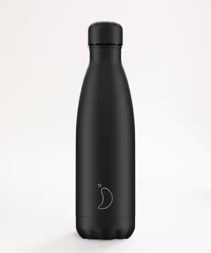 Monochrome Black Water Bottle