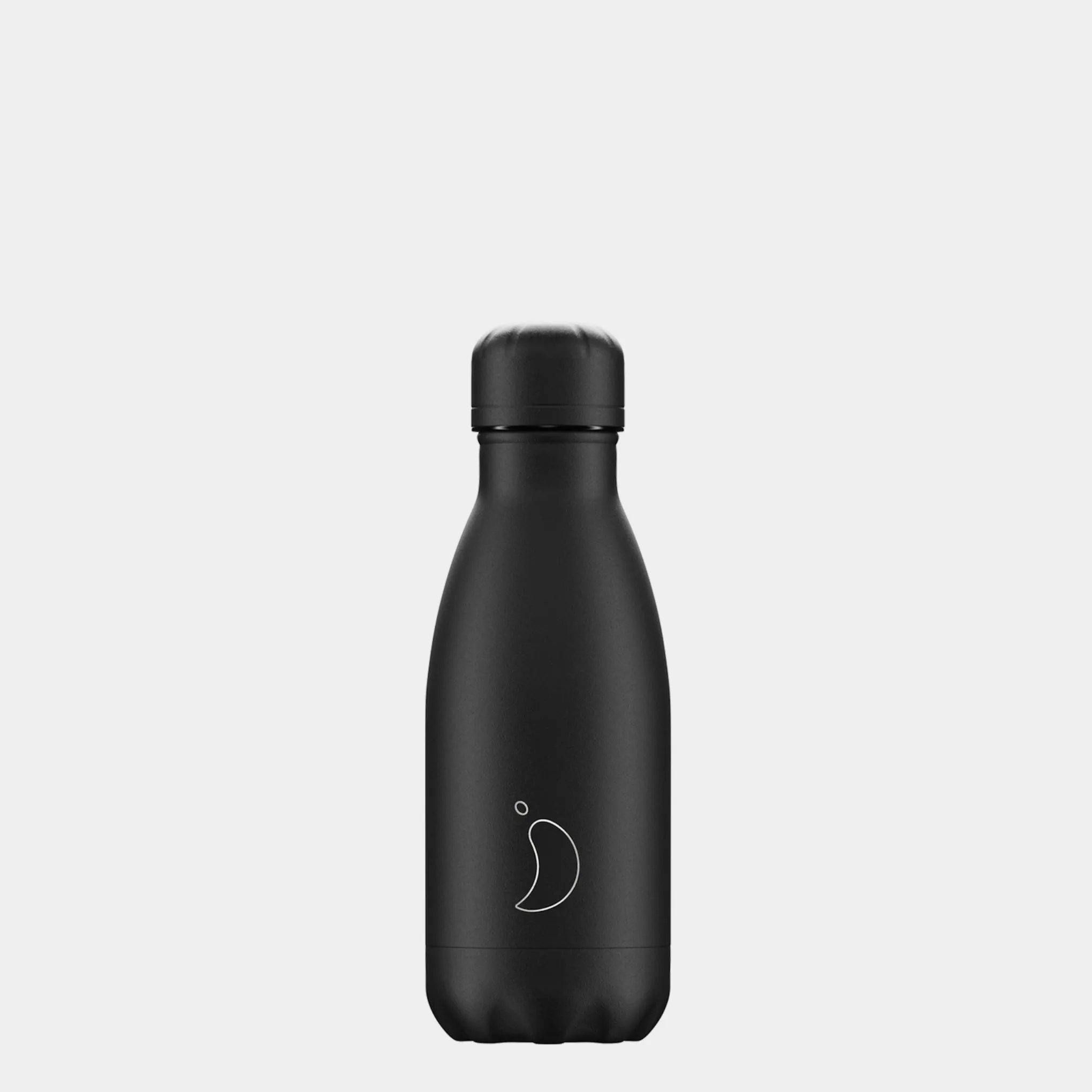 Monochrome Black Water Bottle
