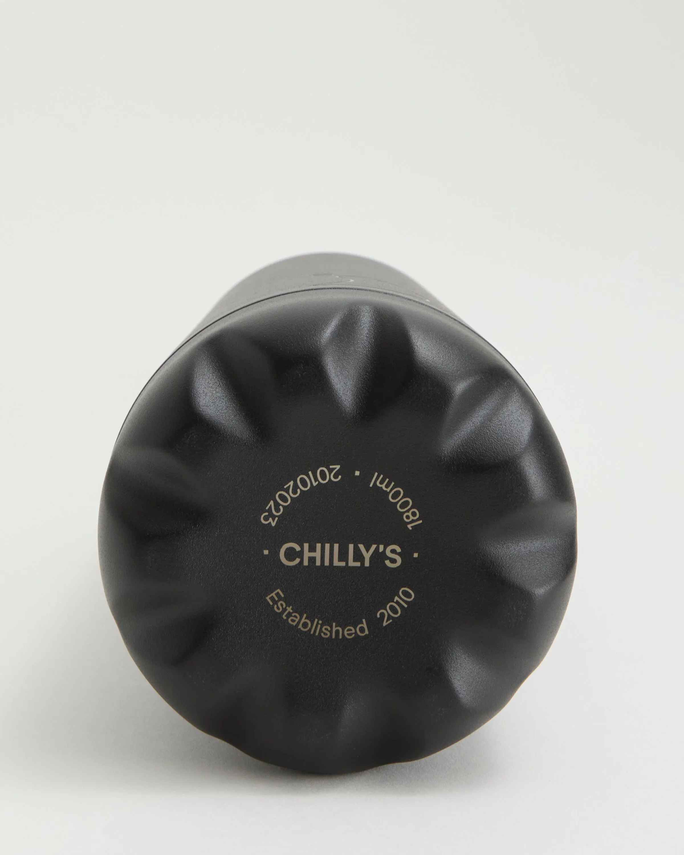 Monochrome Black Water Bottle