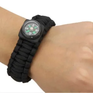 Multi-Color Paracord Cord Survival Bracelet