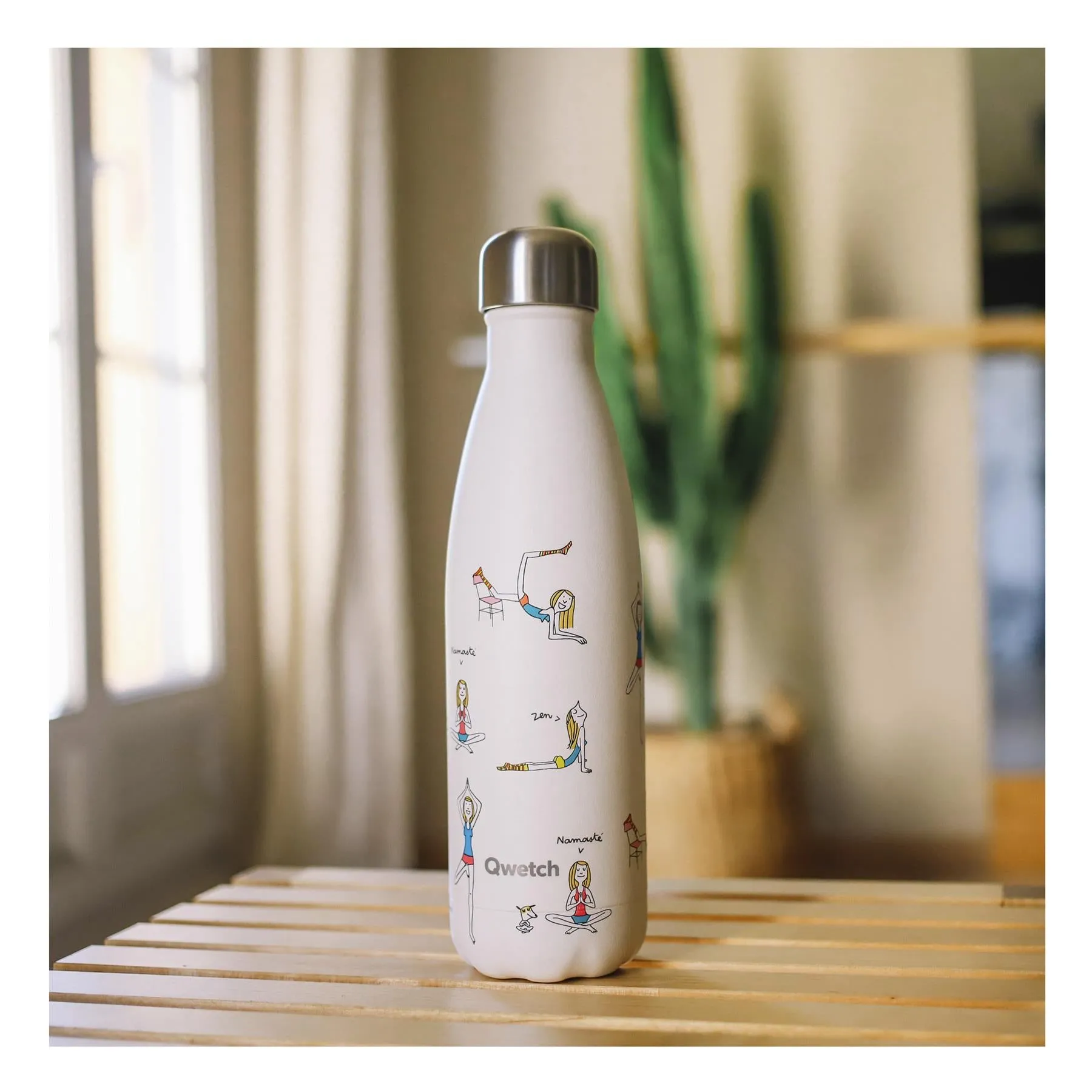 Must-have Stainless Insulated Steel Proven Qwetch - Yoga Bottle