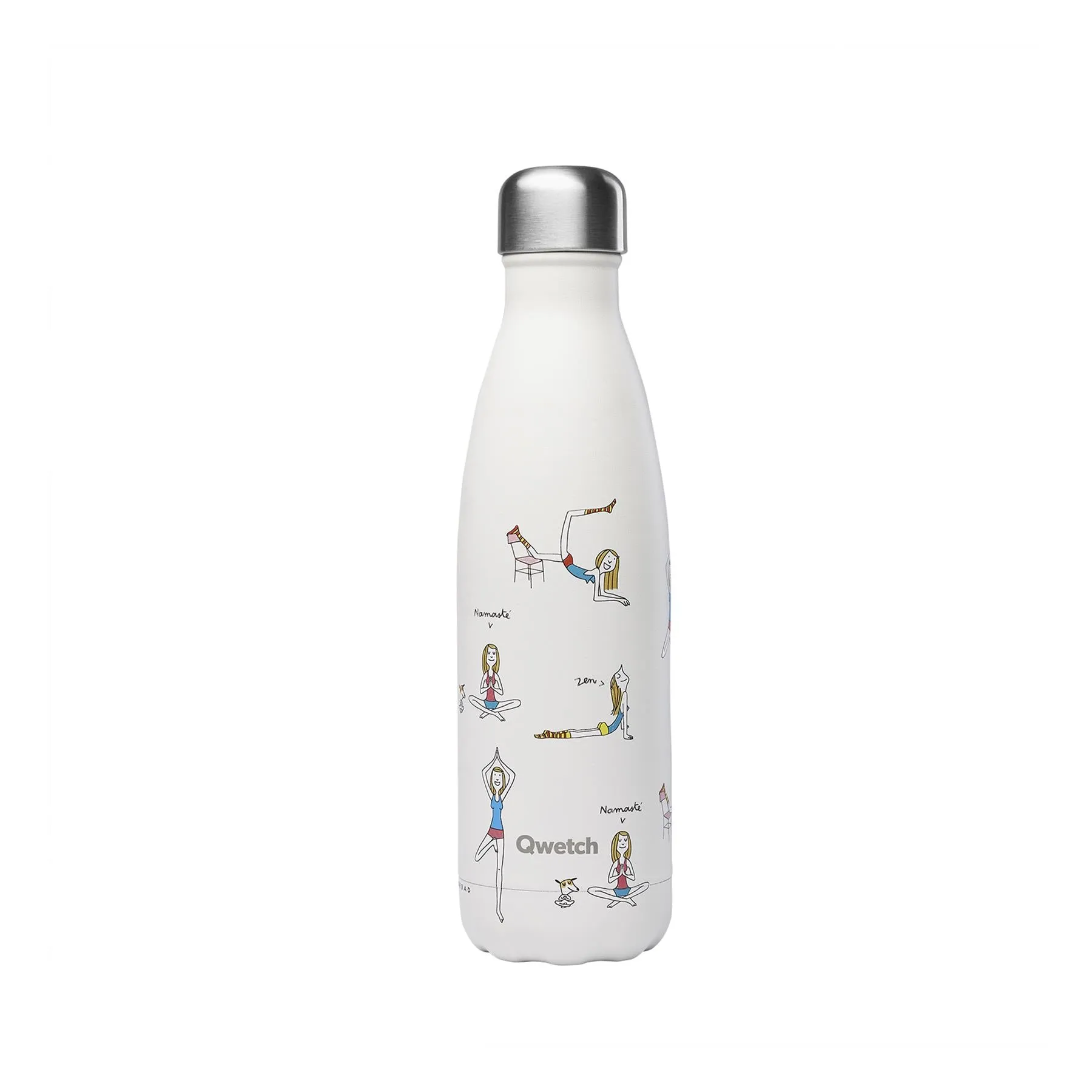Must-have Stainless Insulated Steel Proven Qwetch - Yoga Bottle