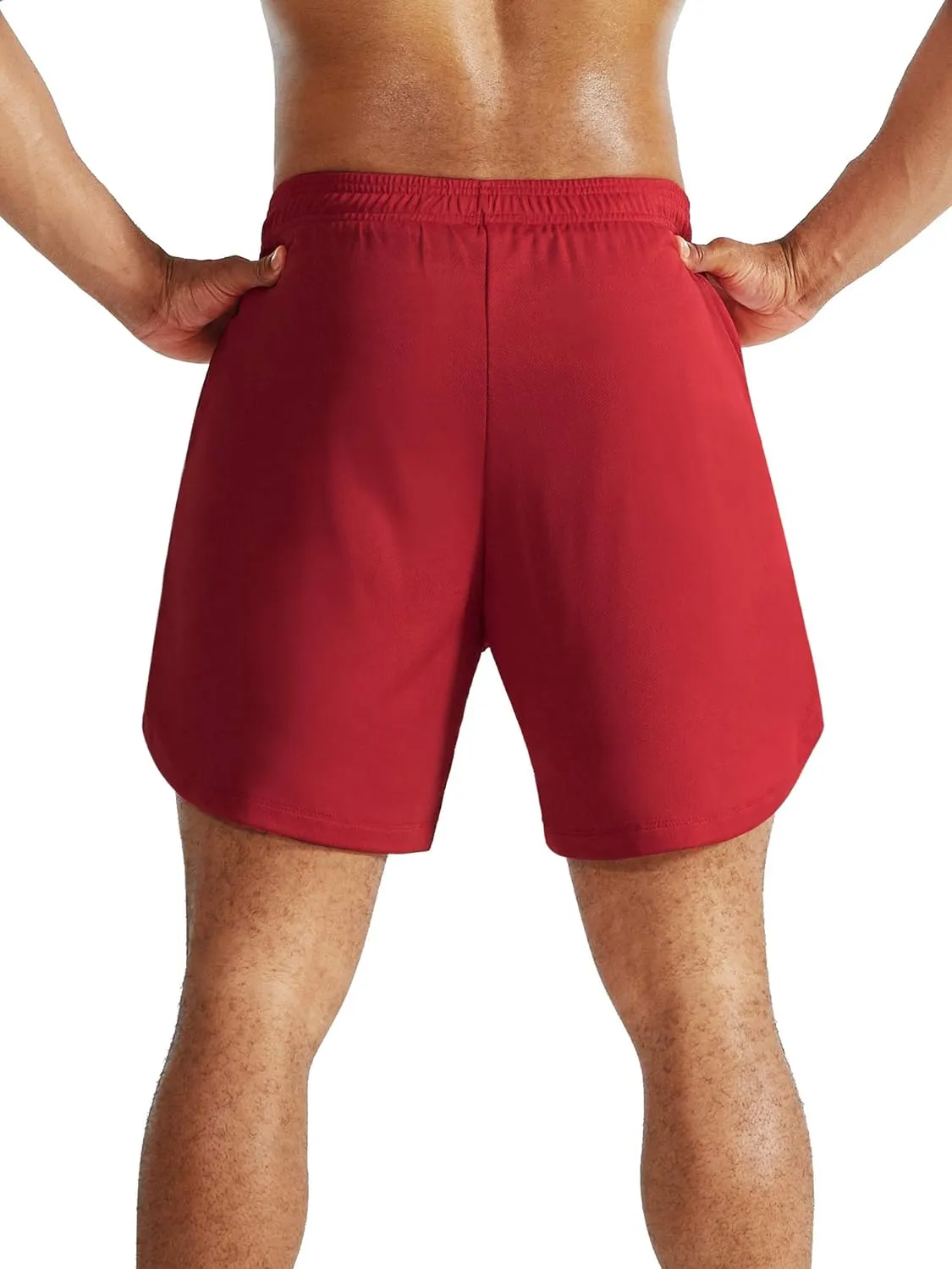 NELEUS Men's 2 in 1 Running Shorts with Liner,Dry Fit Workout Shorts with Pockets