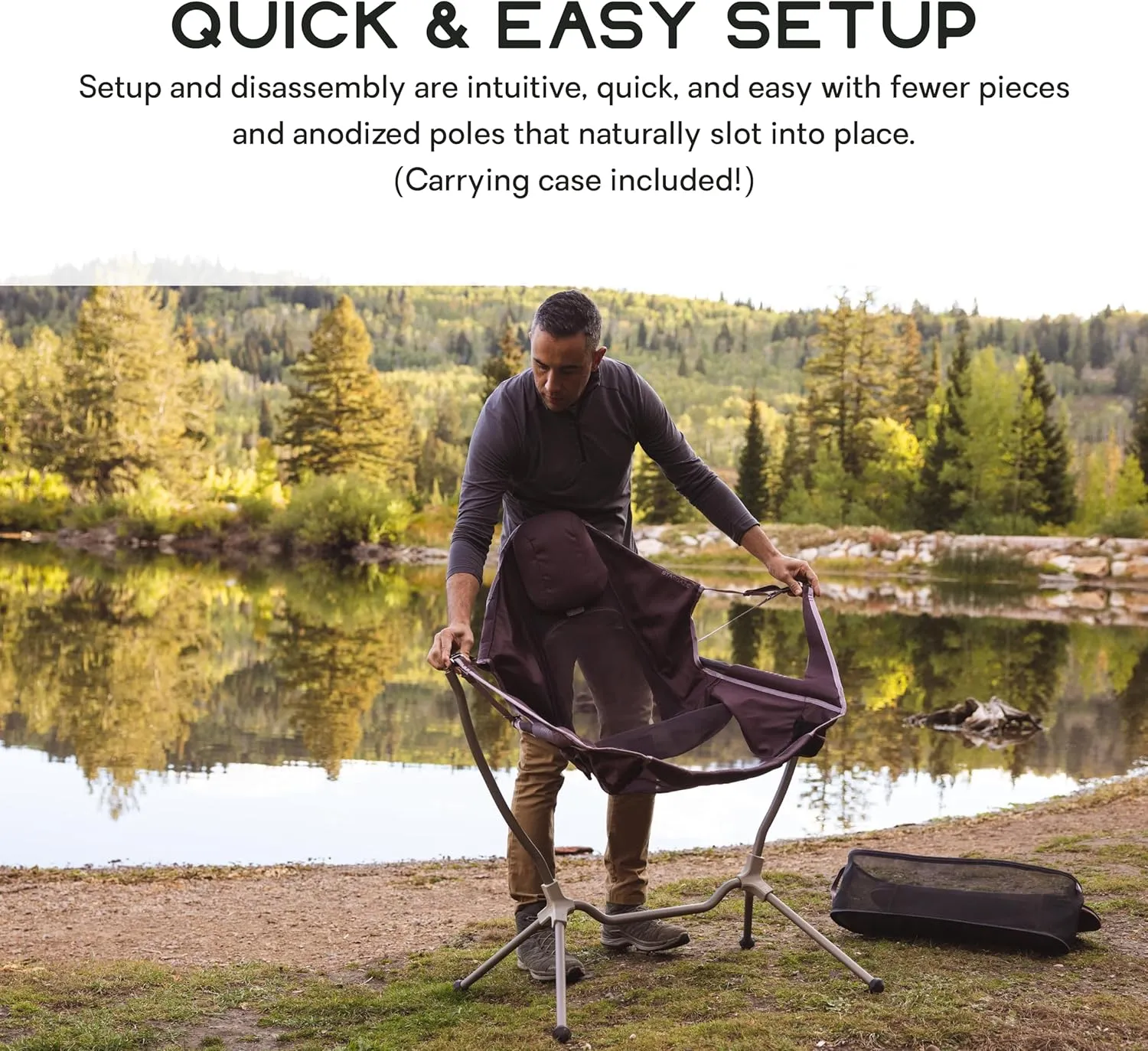 NEMO Equipment Stargaze Reclining Camp Chair - Silt/Citron - One Size