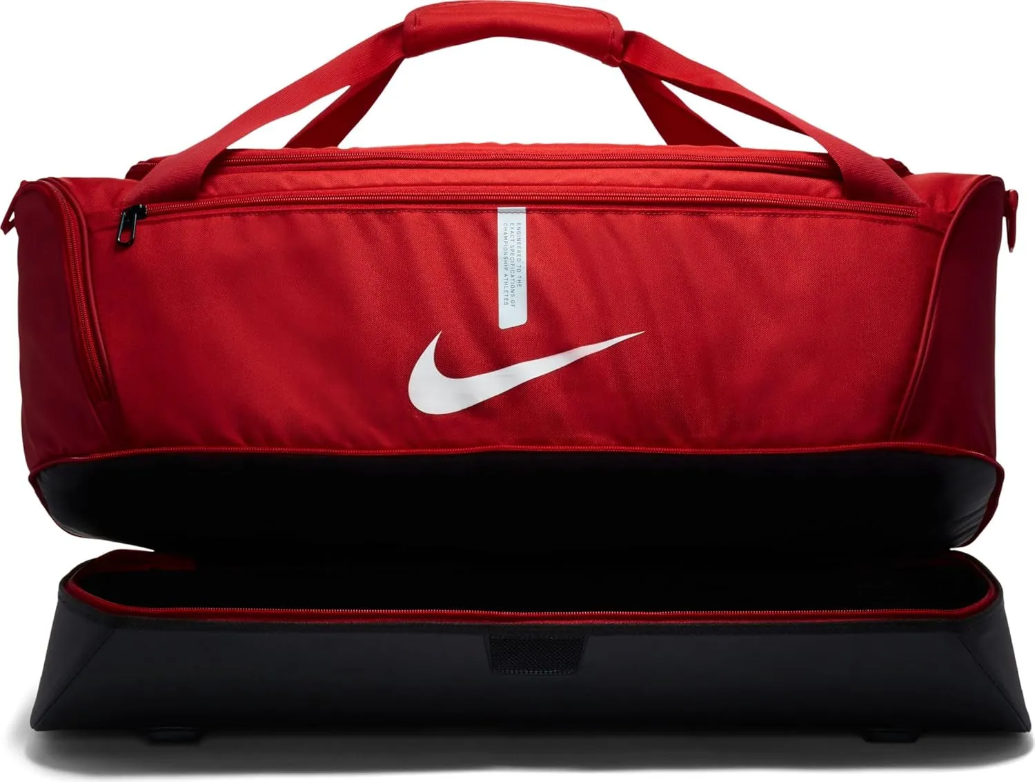 Nike Women's Gym Bag - Black/Black/White - XS