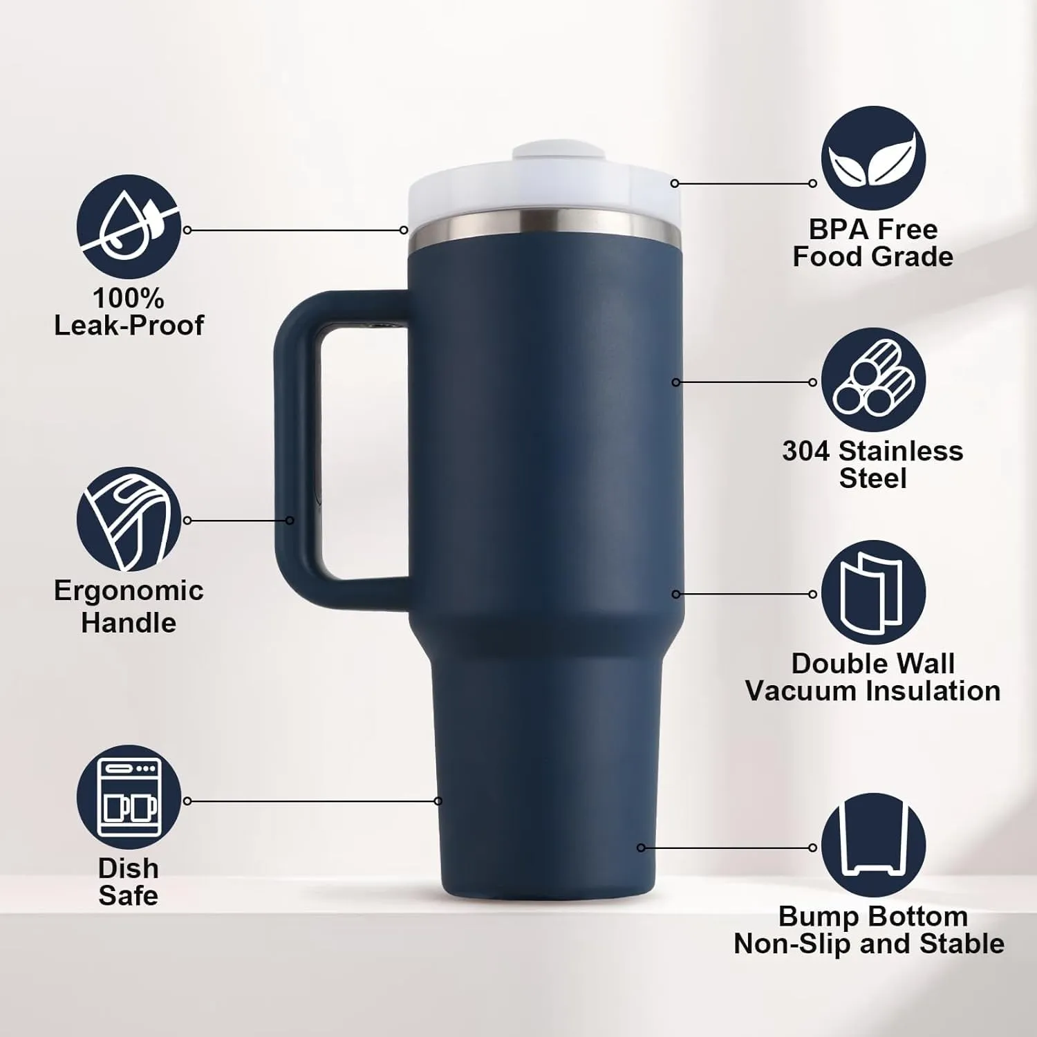 NIYO TOYS Travel Tumbler for Hot and Cold Drinks