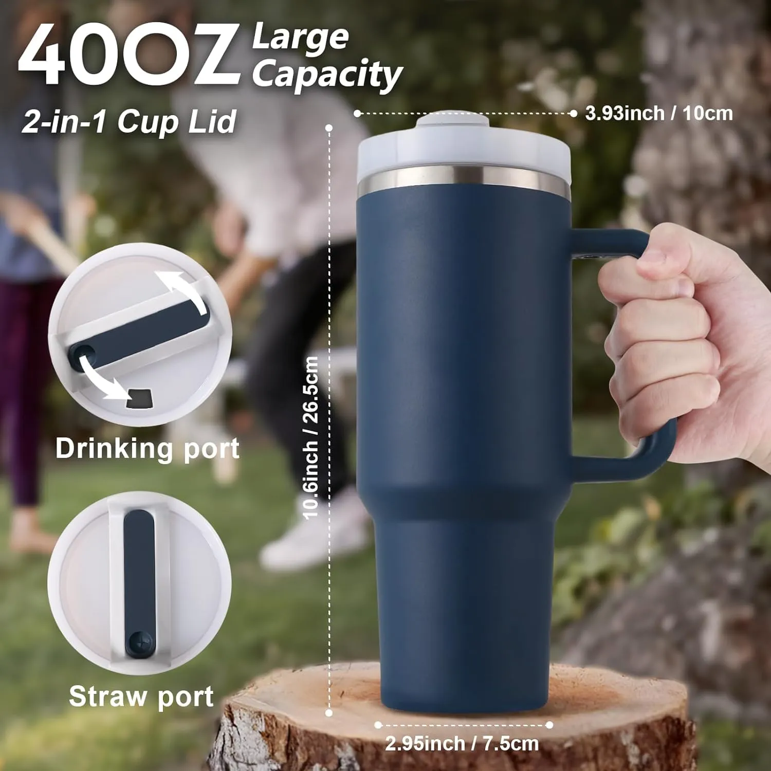 NIYO TOYS Travel Tumbler for Hot and Cold Drinks