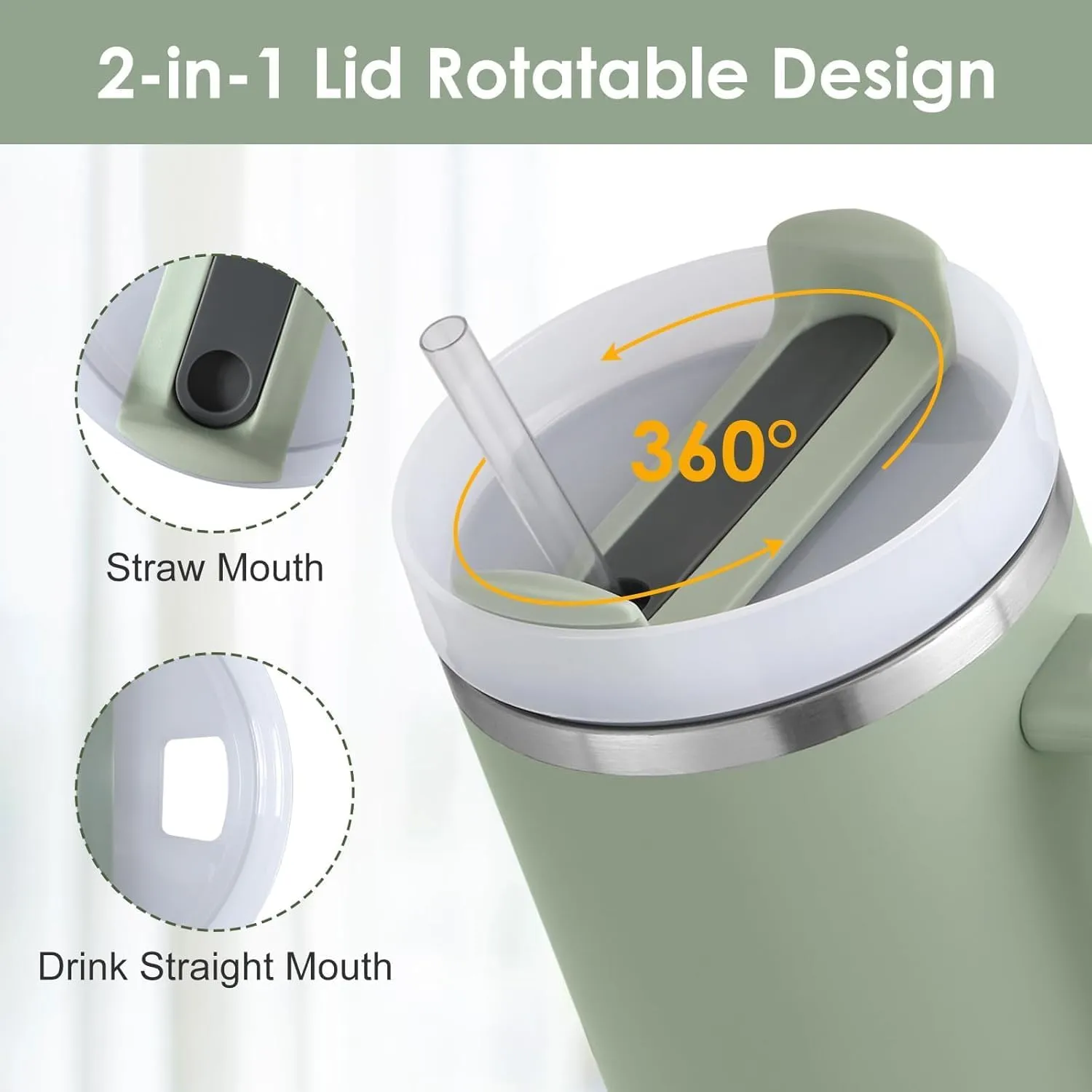 NIYO TOYS Travel Tumbler for Hot and Cold Drinks